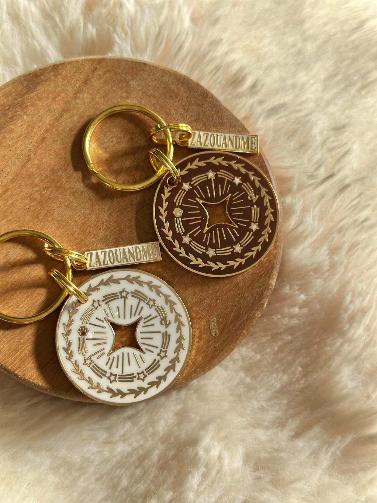 Box médailles lien éternel blanche