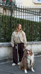 Harnais Vichy marron