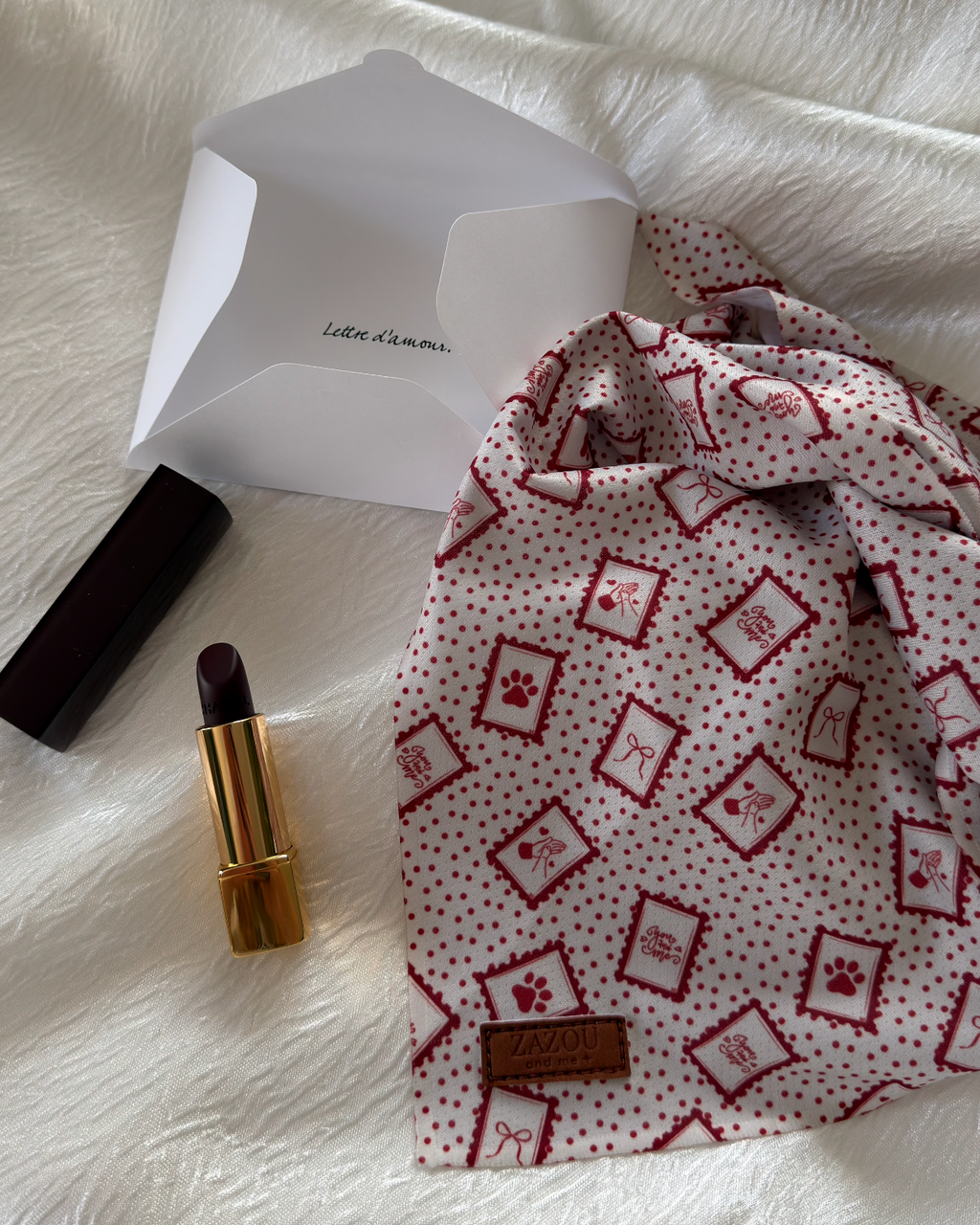 Bandana Lettre d’amour 
