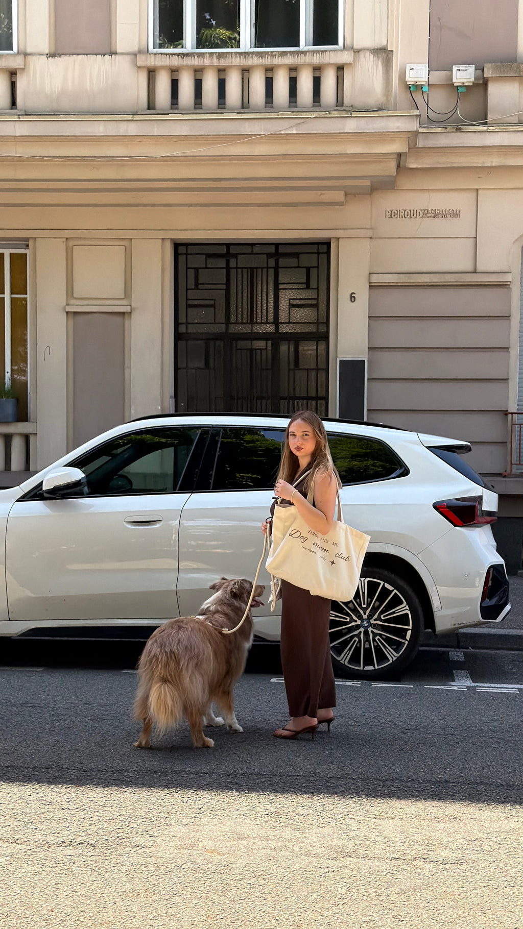 Tote bag Dog mom club