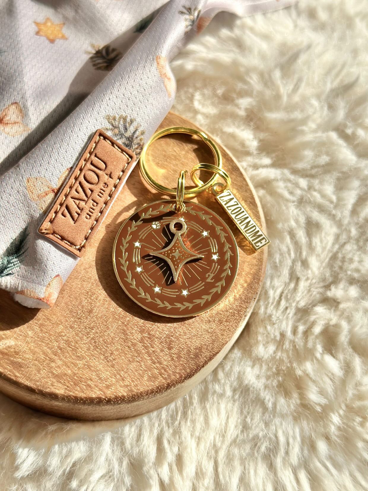 Box médailles lien éternel blanche