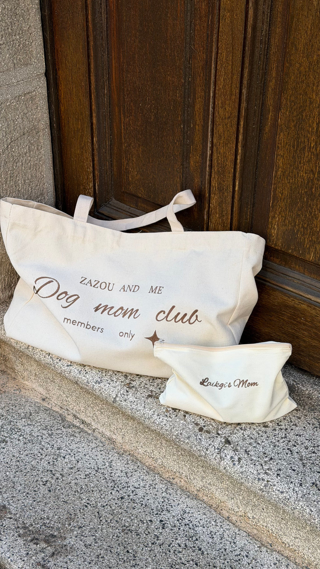 Tote bag Dog mom club