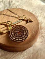 Box médailles lien éternel marron